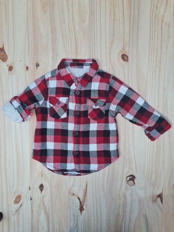 Veste Chemise fourrée pilou pilou Orchestra 6 mois