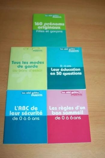Lot de 5 mini-guides Parents