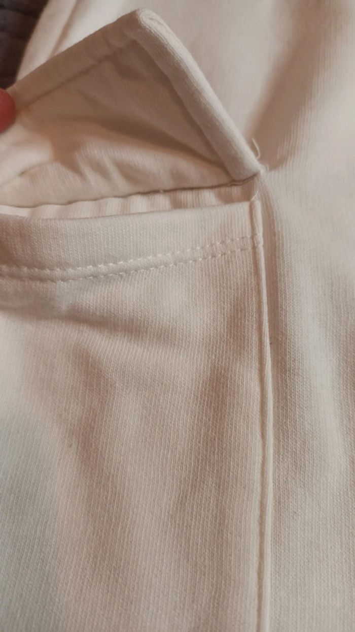 Pantalon de jogging blanc sport femme taille S 36 - photo numéro 4