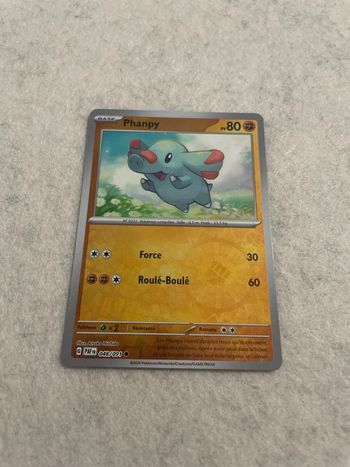 Carte Pokémon Phanpy 048/091 Reverse Destinées De Paldéa 4.5 FR