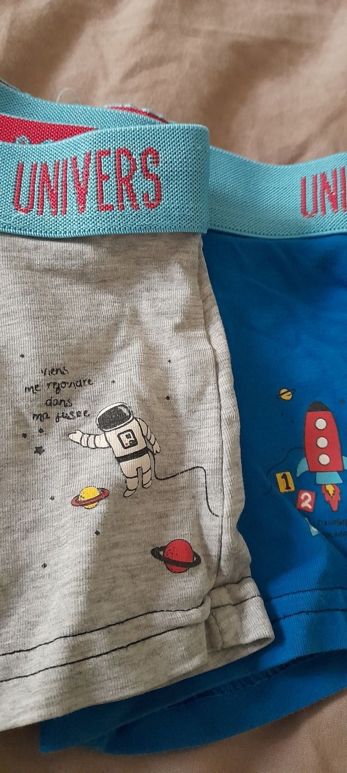 Lot 3 slips "univers" - photo numéro 2