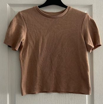 T-shirt marron