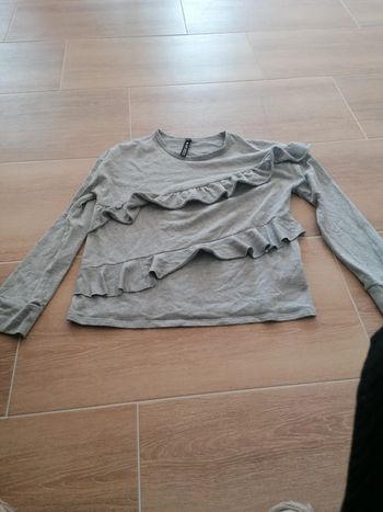 Pull femme taille M gris lord&taylor