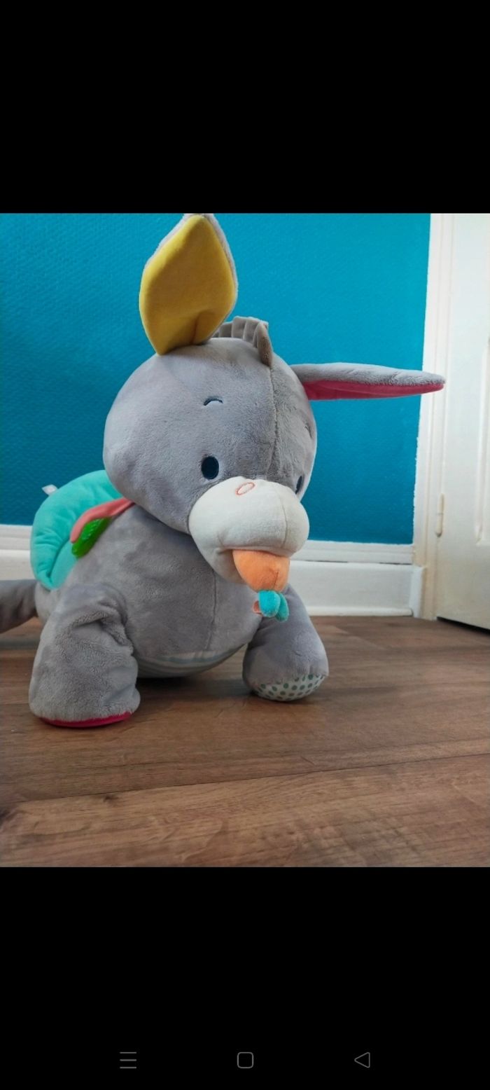 Peluche d'activité Âne Titus