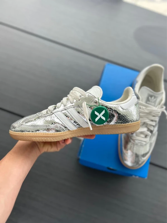 Adidas Samba OG argent argenté 36 - photo numéro 5