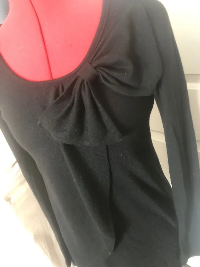 Haut avec noeud papillon sur le côté T38 femme 👚 - photo numéro 3