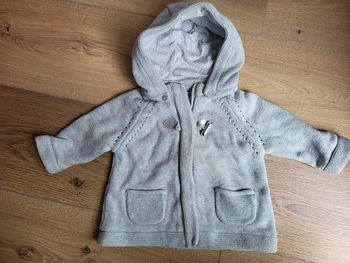 Joli pull a capuche 6 mois