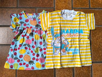 2 t-shirts été 3m