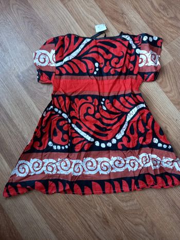Robe manche courte