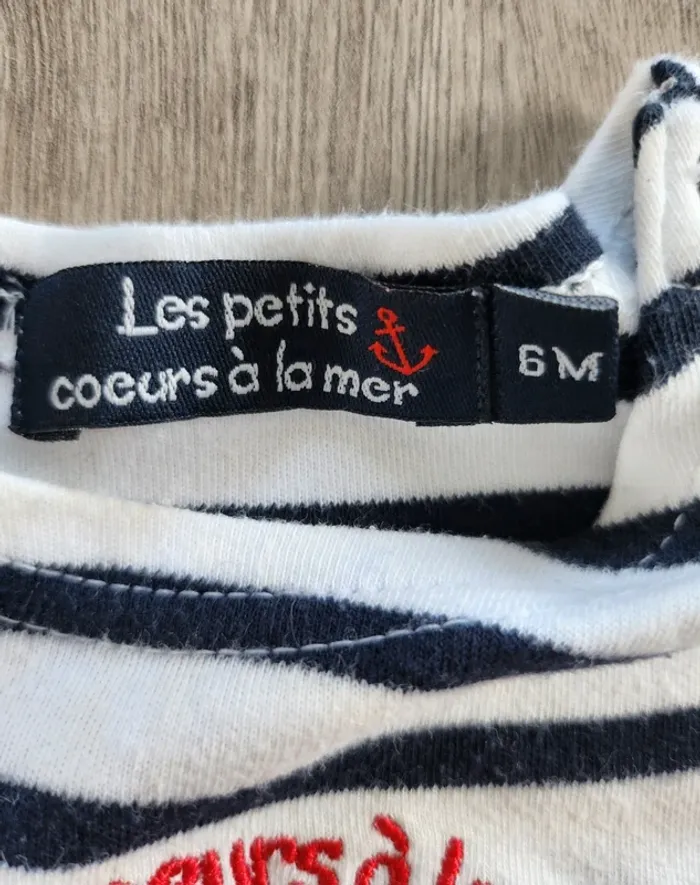 Ensemble pantalon haut manches longues garçon 6 mois - photo numéro 5
