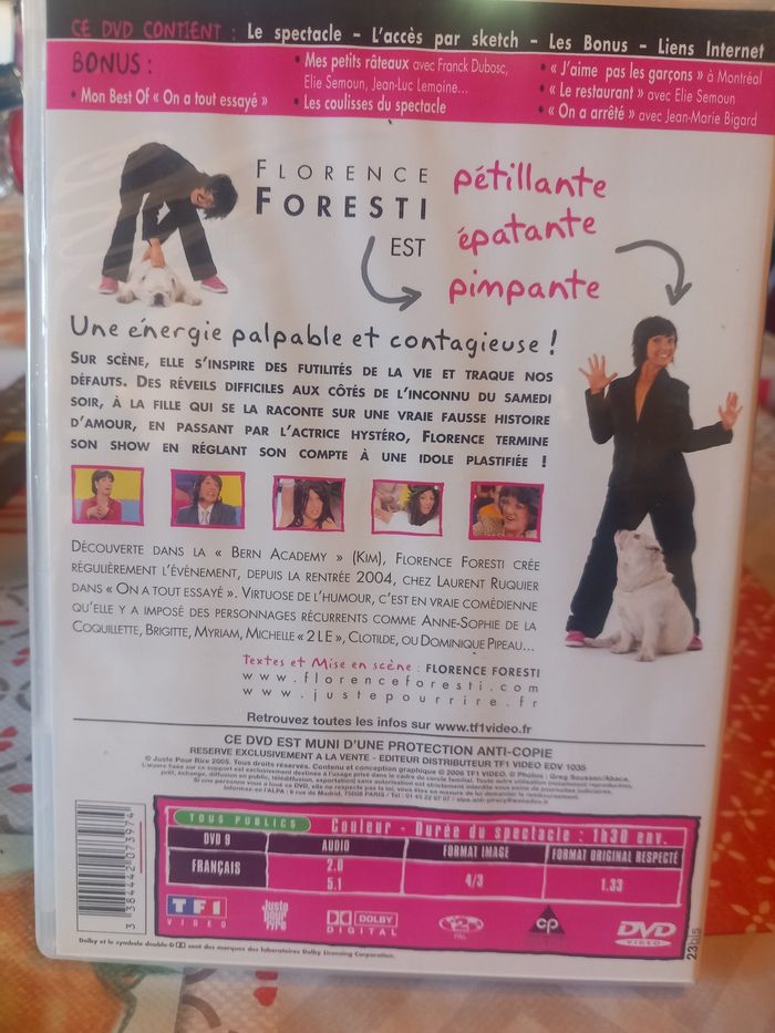 2 DVD avec Florence Foresti - photo numéro 4