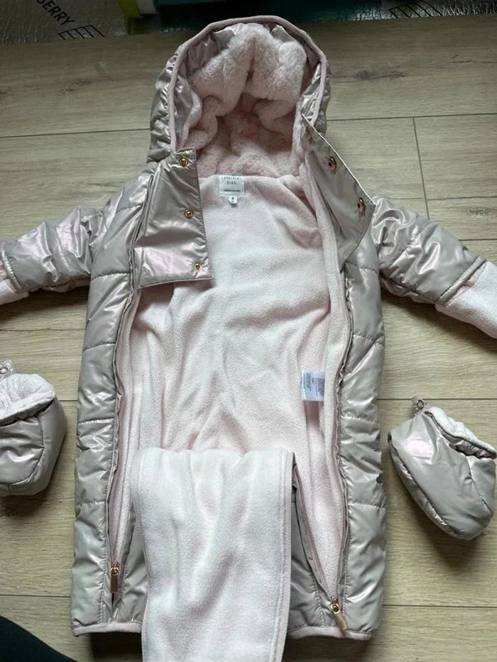 Combinaison pilote Carrément Beau 3 mois – avec chaussons - photo numéro 3
