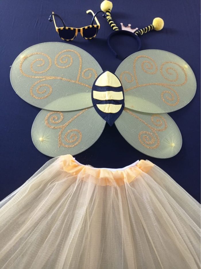 Déguisement abeille jupette 3-6ans