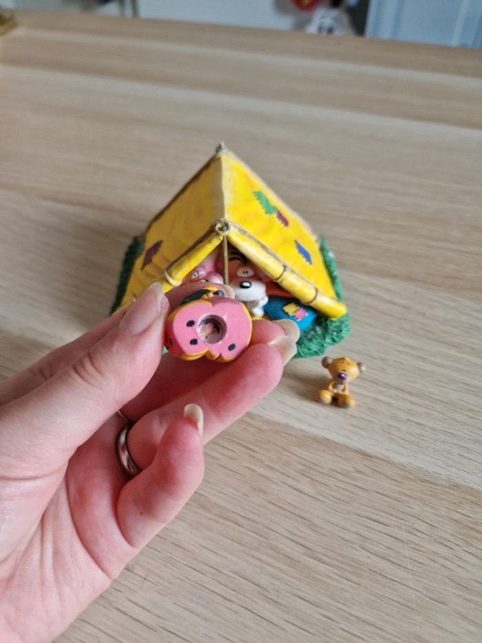Figurine tente diddl et ses amis vintage - photo numéro 12