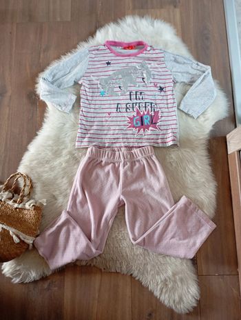 1€ pyjama fille tissaia orchestra 3 ans
