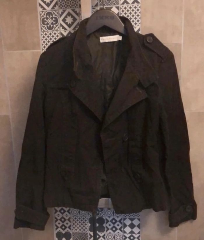 Trench beige Jennyfer + Trench court marron - photo numéro 5