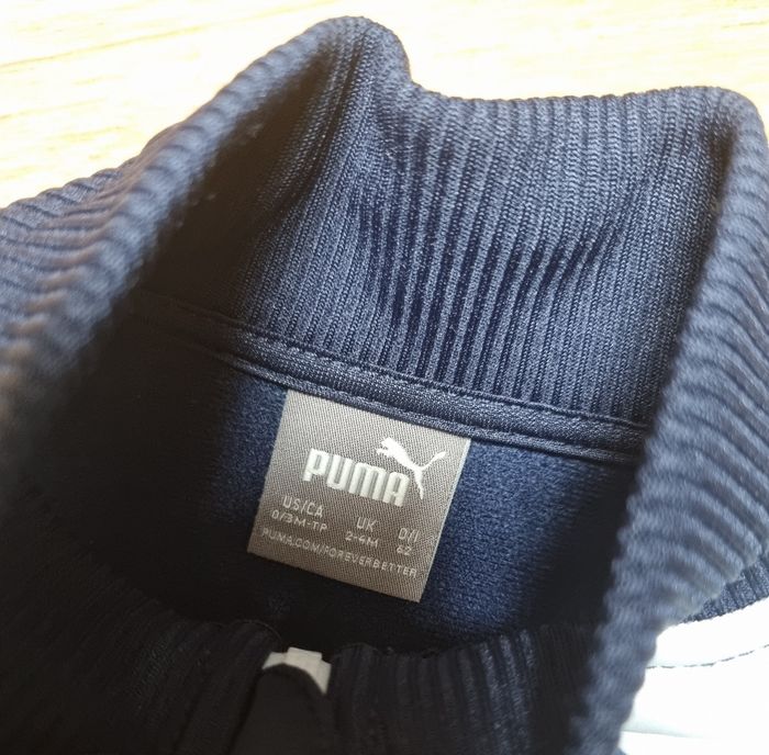 ensemble jogging puma bleu marine bébé garçon 3 mois 62cm - photo numéro 3