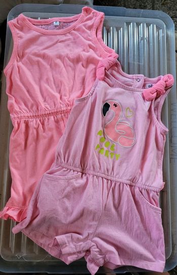 Lot combi-shorts 18 mois