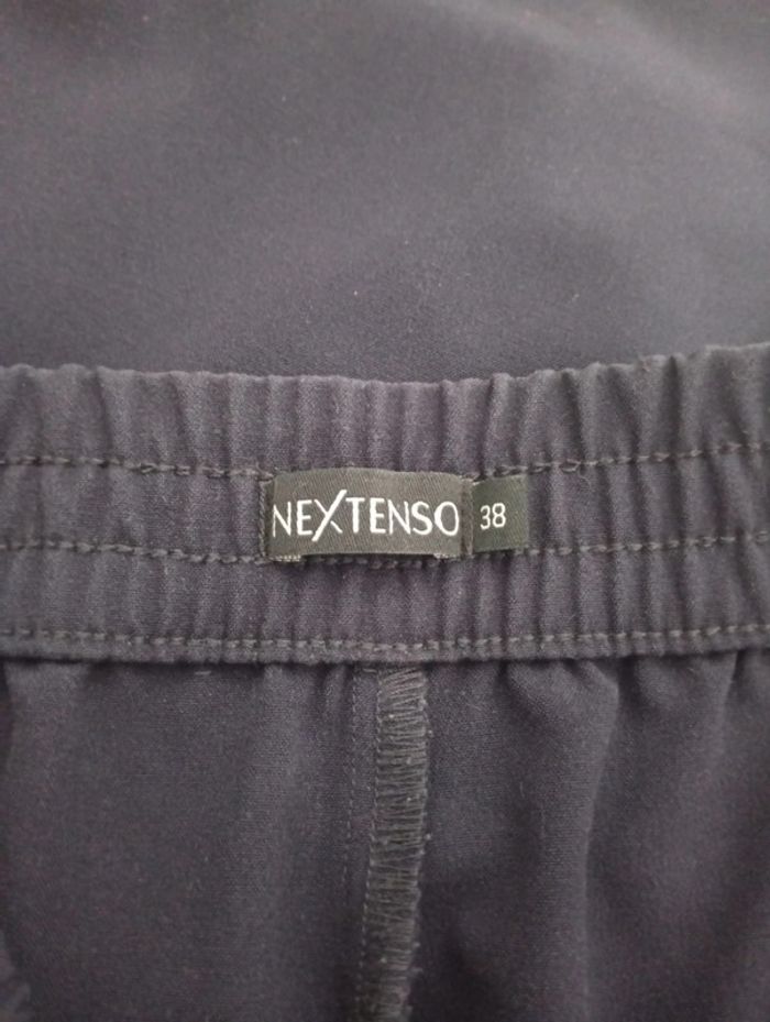 In Extenso - Pantalon large taille 38 | bleu marine - photo numéro 3