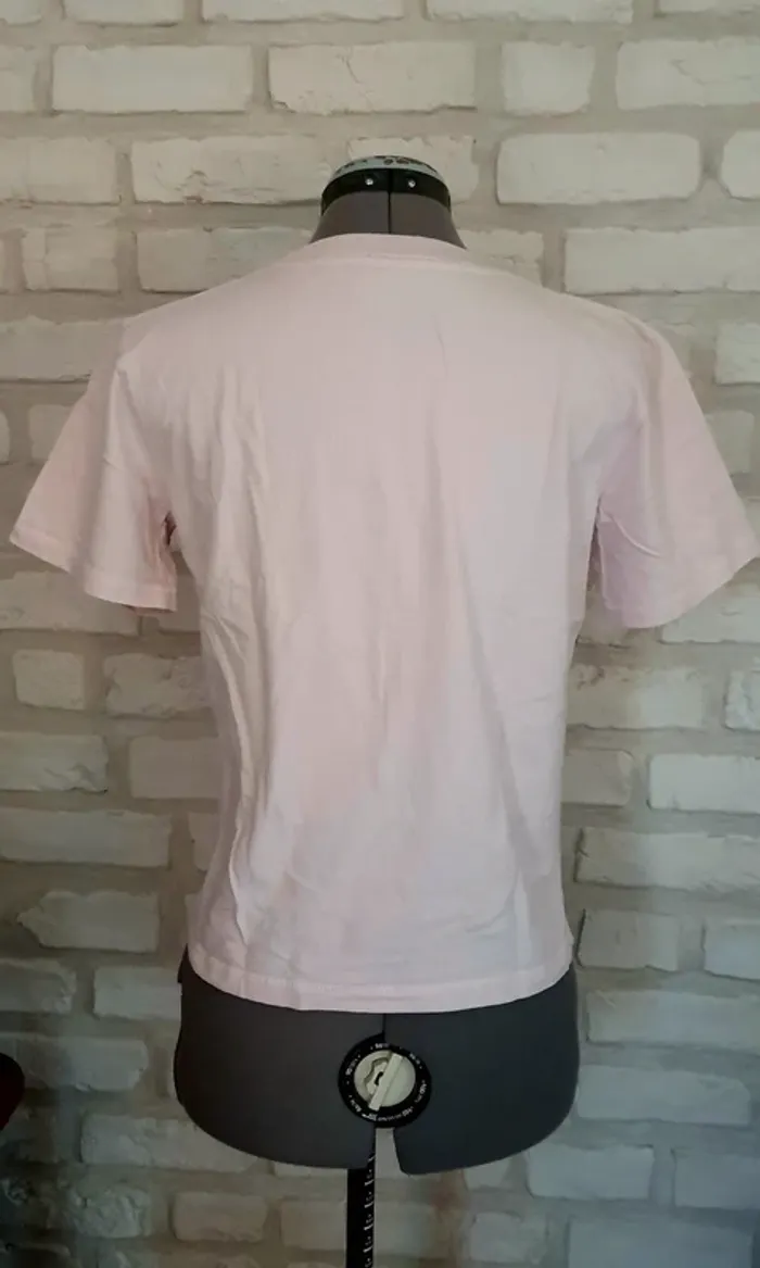 T-shirt rose pâle - photo numéro 2