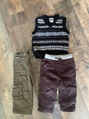 Lot vêtements hiver