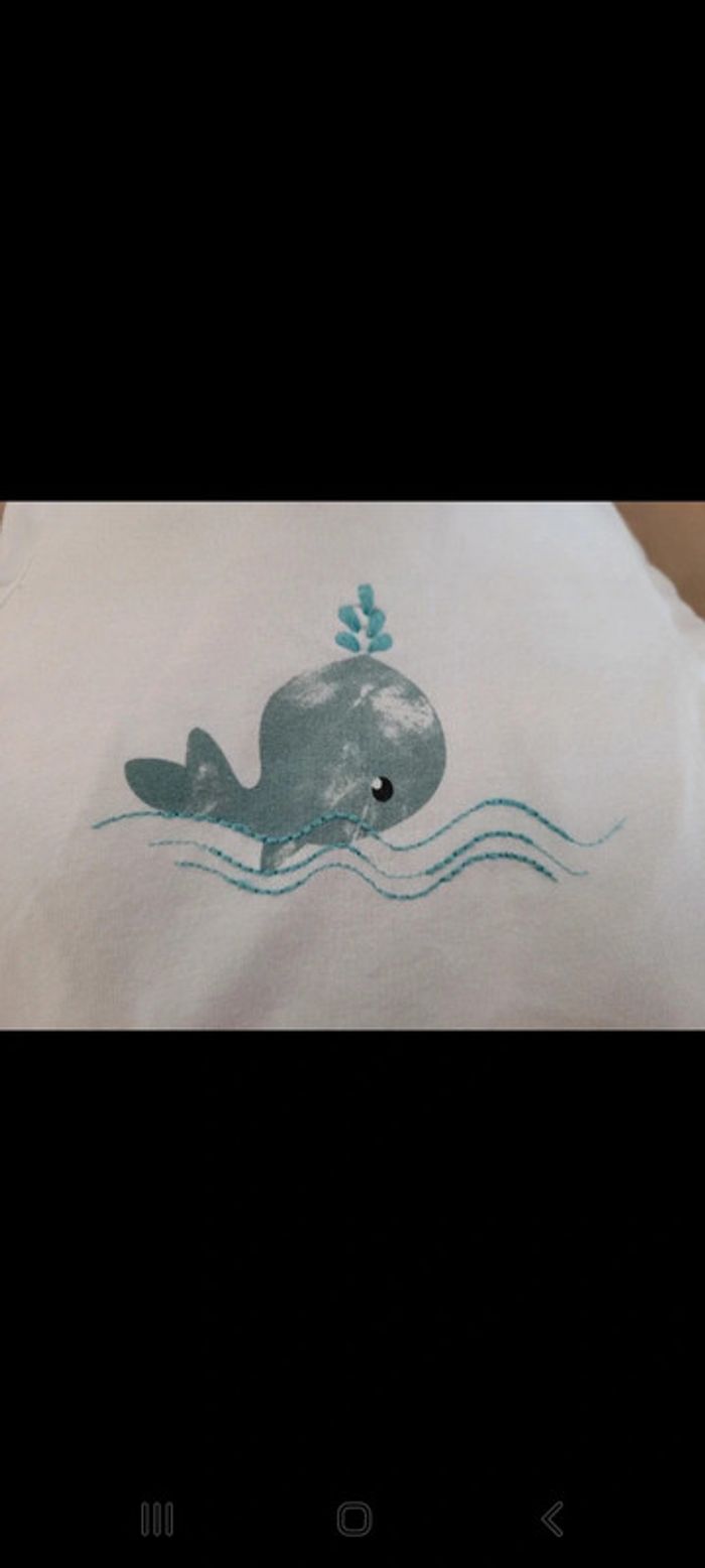 Combishort avec manches 3 mois 60 cm - photo numéro 7