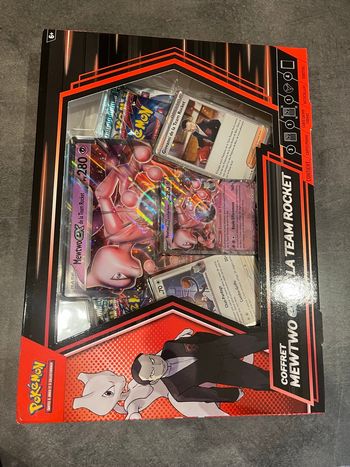 Coffret Pokémon Mewtwo EX De La Team Rocket