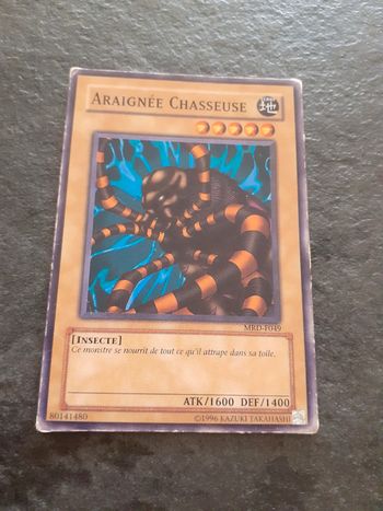 Carte Yu-Gi-Oh ! Araignée chasseuse MRD-F049