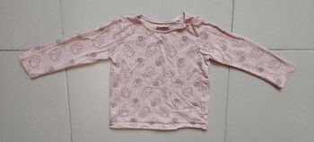 Tshirt manche longue motif pingouin 86/92 12/24 mois