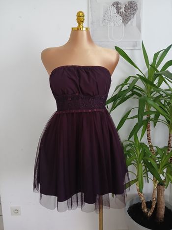 Robe de Cocktail bustier Taille S