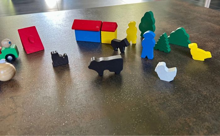 Lot jeux premiers âges en bois - photo numéro 4