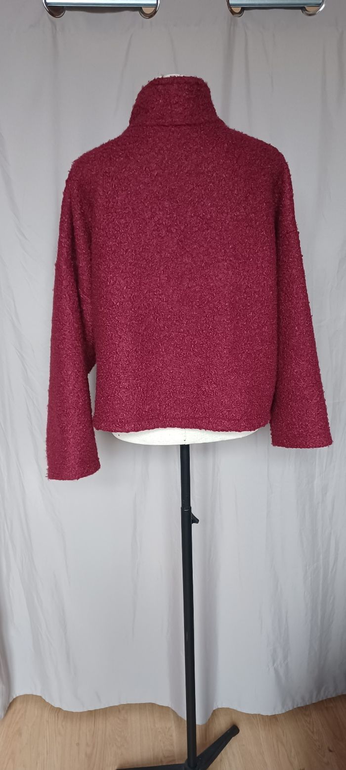 Très jolie veste en laine bouillie femme T U - photo numéro 8