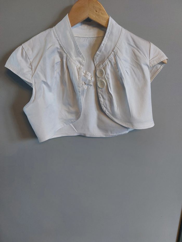 boléro blanc - photo numéro 2