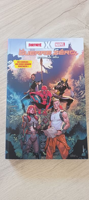 BD FortniteXMarvel "La guerre zéro"
