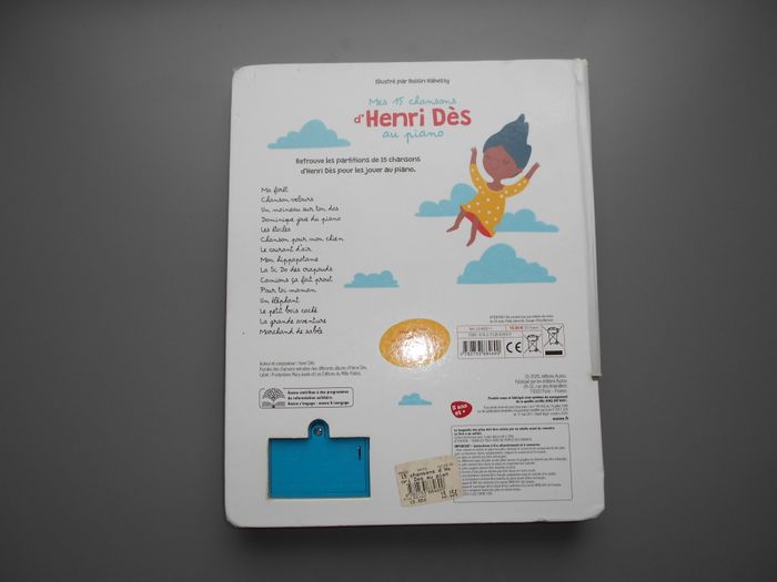 Livre piano: Mes 15 chansons d'Henri Dès au piano - photo numéro 6