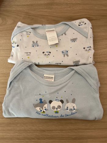 Lot 2 Bodies absorba manches longues