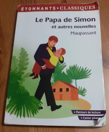 Livre "le papa de Simon" de Maupassant