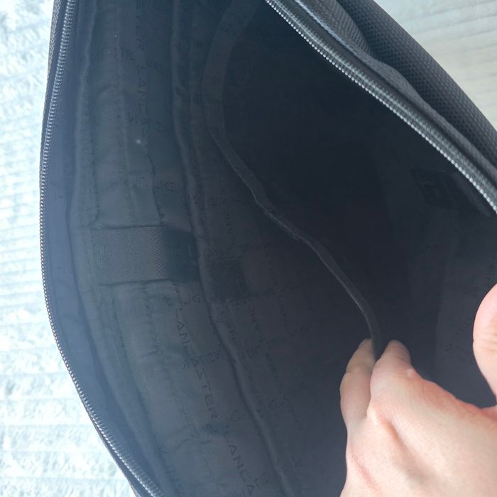 Sac cartable sacoche bandoulière Lancaster - photo numéro 8