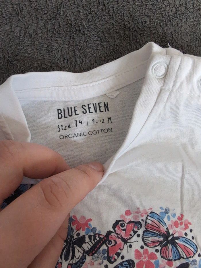 T shirt manche courte 9/12 mois - photo numéro 2