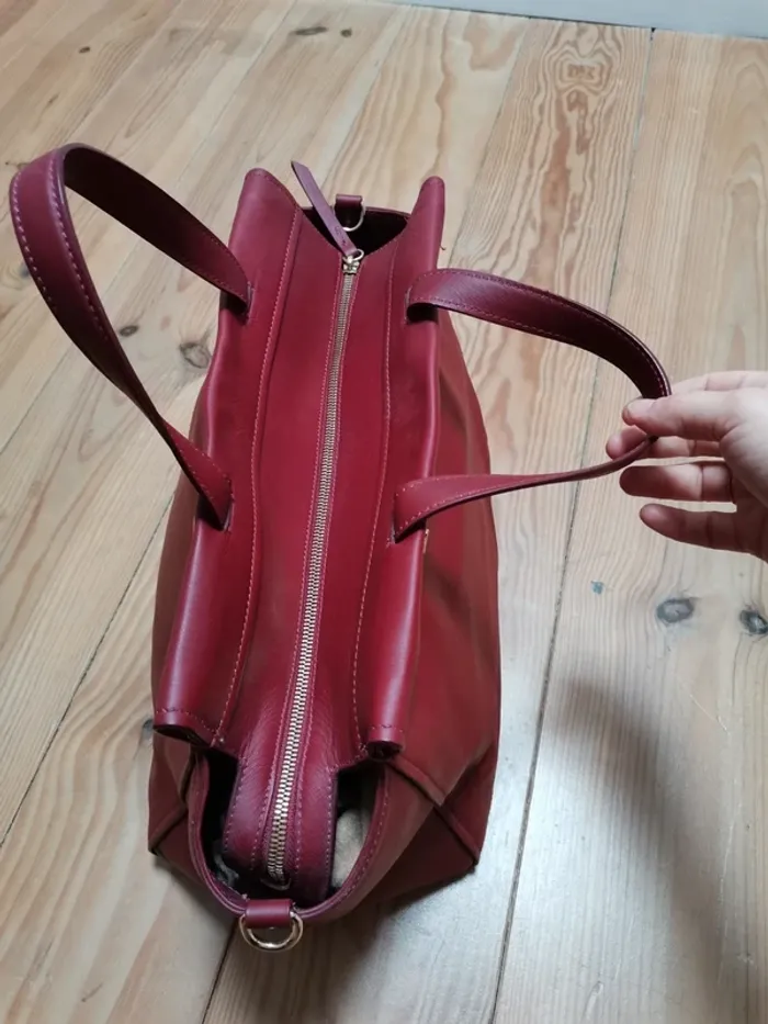 Sac Miki en cuir minelli - photo numéro 3