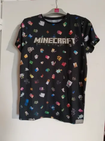 T-shirt Minecraft 13/14 ans