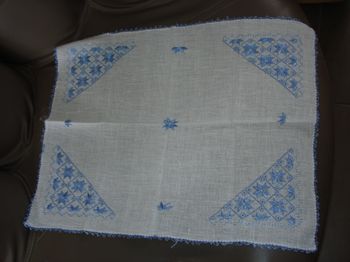 Joli petit Napperon rectangulaire