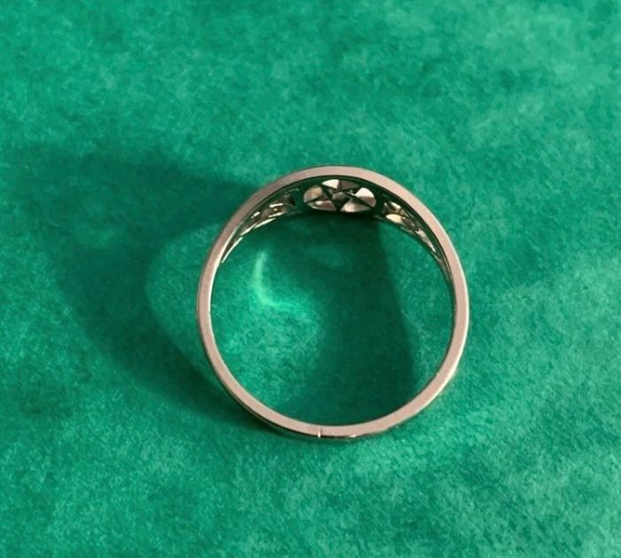 Bague pentagramme en acier inoxydable argenté - photo numéro 2