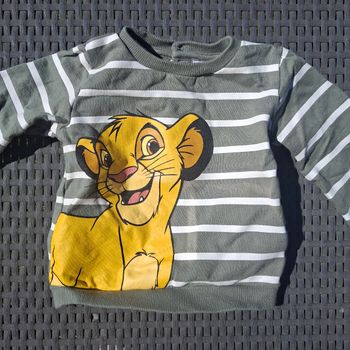 Pull Bébé Sweat Roi Lion Disney Simba 12 mois