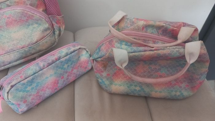 Cartable fille 3 pièces - photo numéro 4