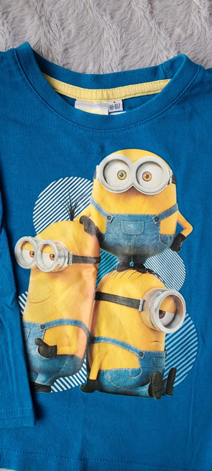 Haut manches longues Les minions 4ans - photo numéro 2