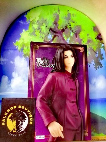 Baji Keisuke Figurine Tokyo Revengers Chinese Clothes Objet de Collection Manga Statue