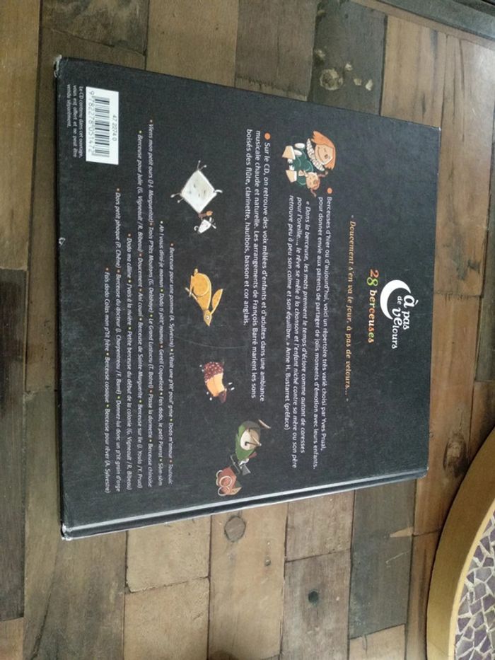 Livre CD 28 berceuses à pas de velours - photo numéro 2