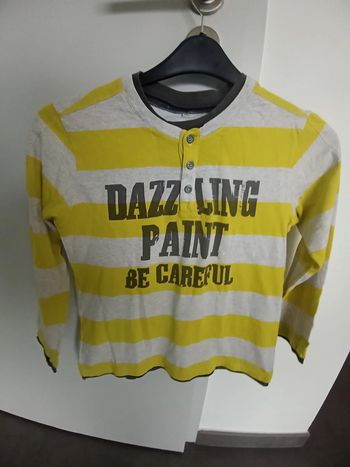 Tee shirt manches longues captain tortue taille 140