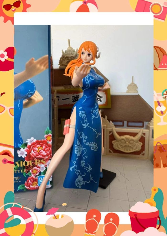 Figurine géante Nani One Piece sexy Kung Fu Banpresto officielle avec boite - photo numéro 2